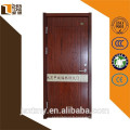 Durable meilleur design de porte en bois, portes résidentielles de l’Office de feu de vermiculite